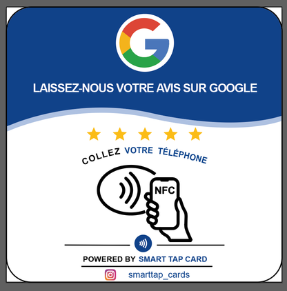NFC Tag for Google Review (Français)